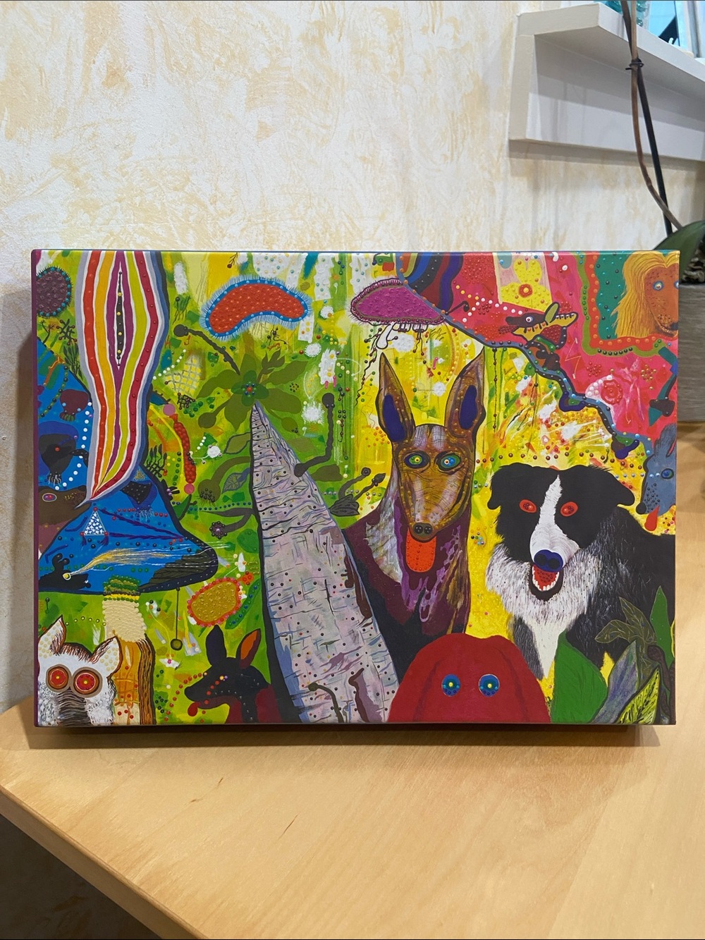 Galison Roy De Forest Country Dog Gentlemen - 1000 Piece Puzzle